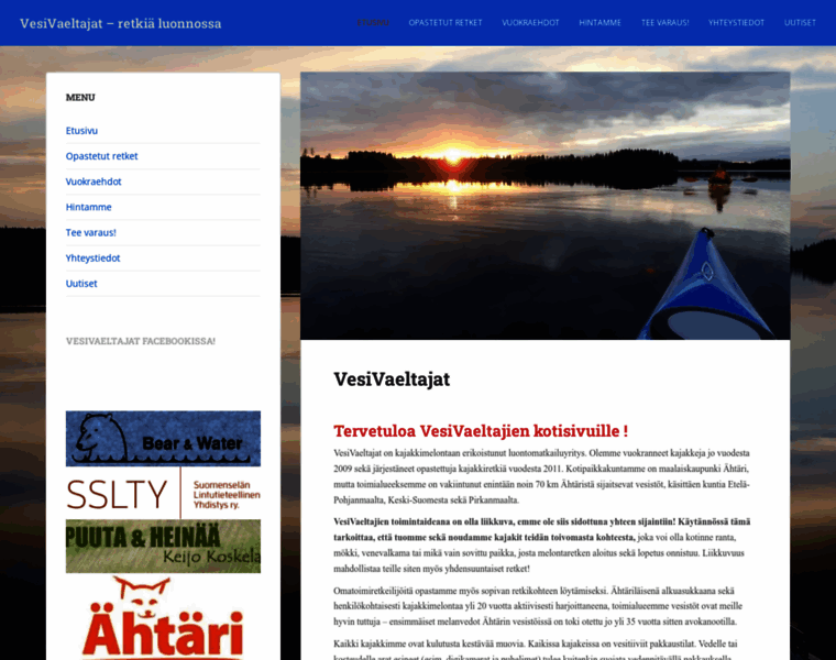 Vesivaeltajat.fi thumbnail