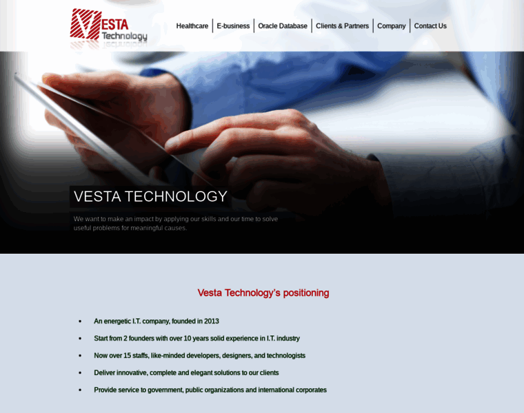 Vesta-technology.com thumbnail