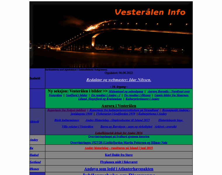 Vesteraalen.info thumbnail