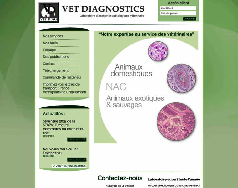 Vetdiagnostics.fr thumbnail