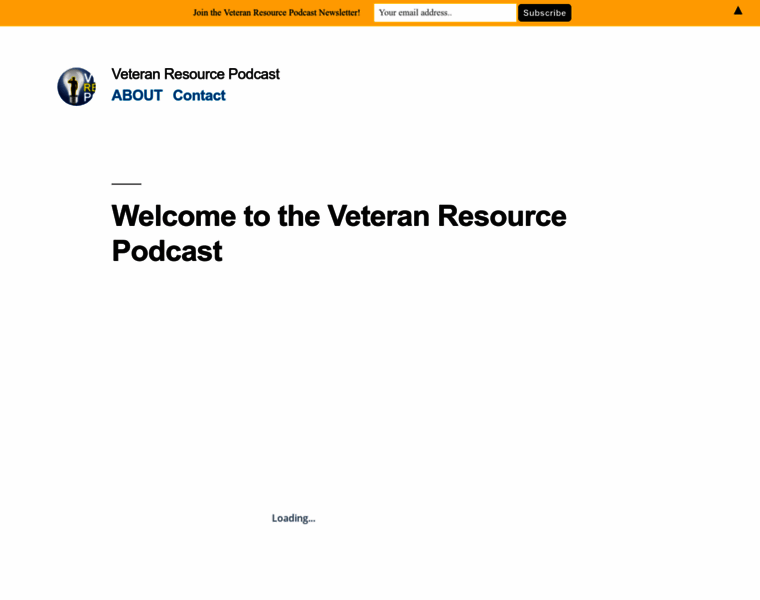 Veteranresourcepodcast.com thumbnail