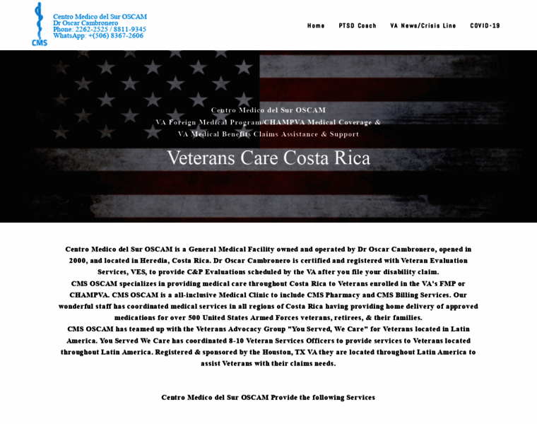 Veteranscarecostarica.com thumbnail