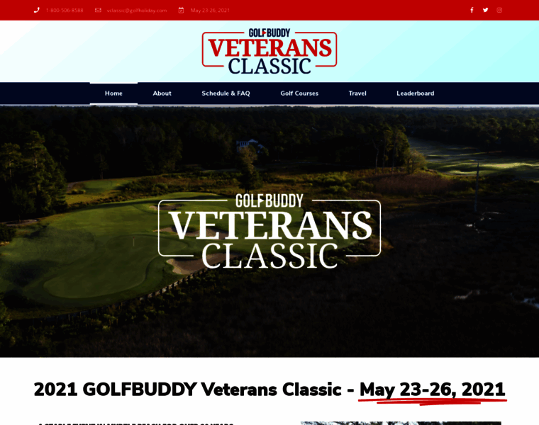 Veteransclassicgolf.com thumbnail