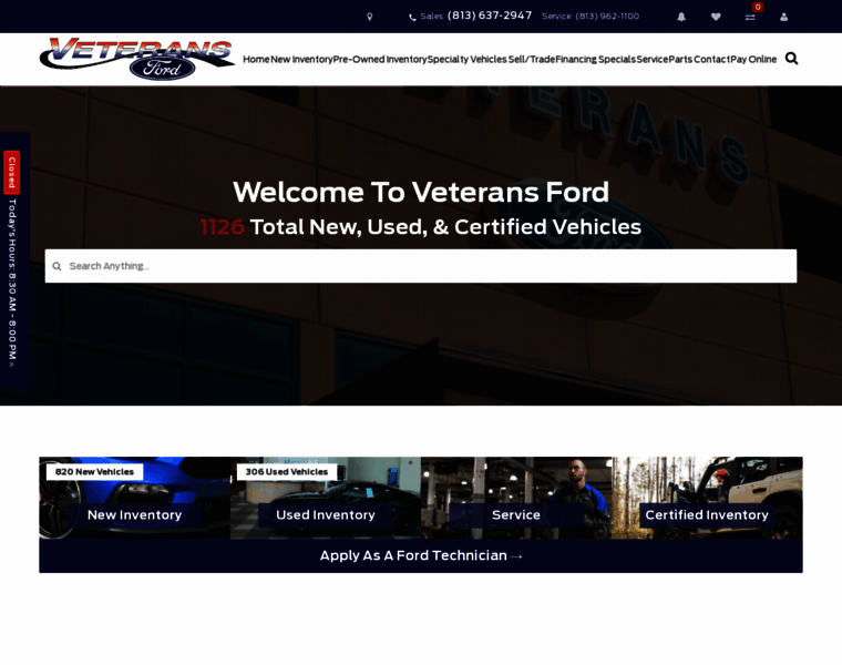 Veteransfordtampa.com thumbnail