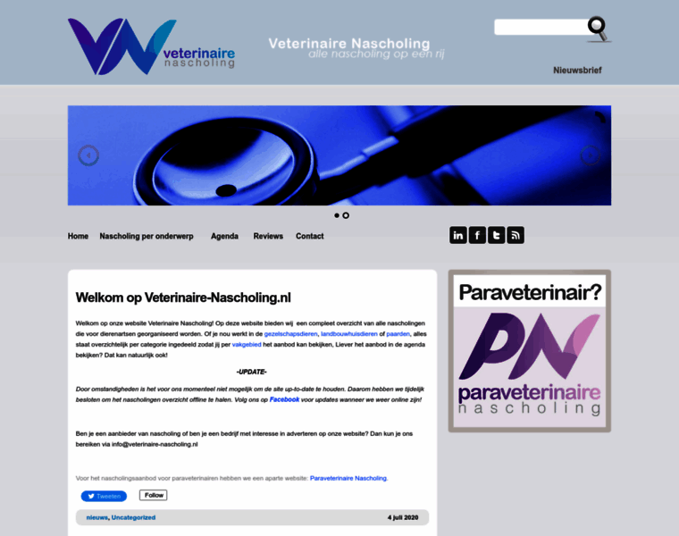 Veterinaire-nascholing.nl thumbnail