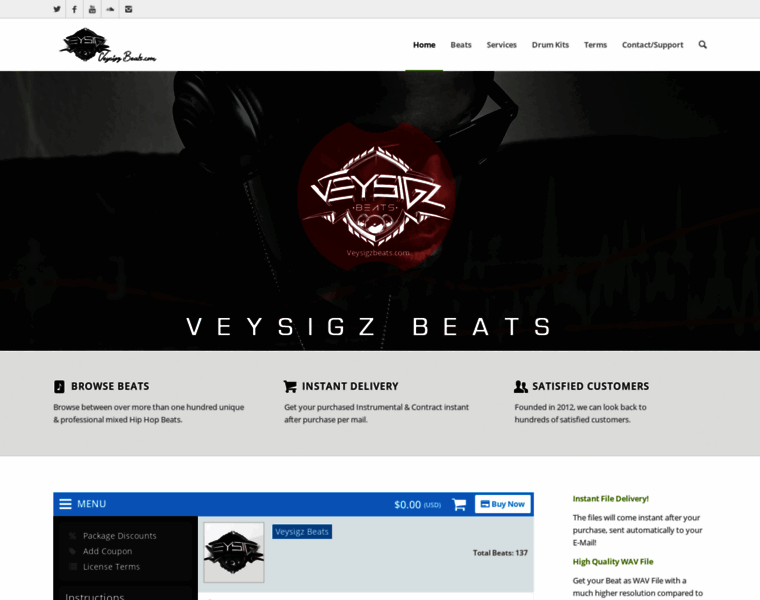 Veysigzbeats.com thumbnail