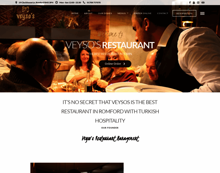 Veysosrestaurant.co.uk thumbnail