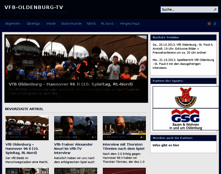 Vfb-oldenburg-tv.de thumbnail