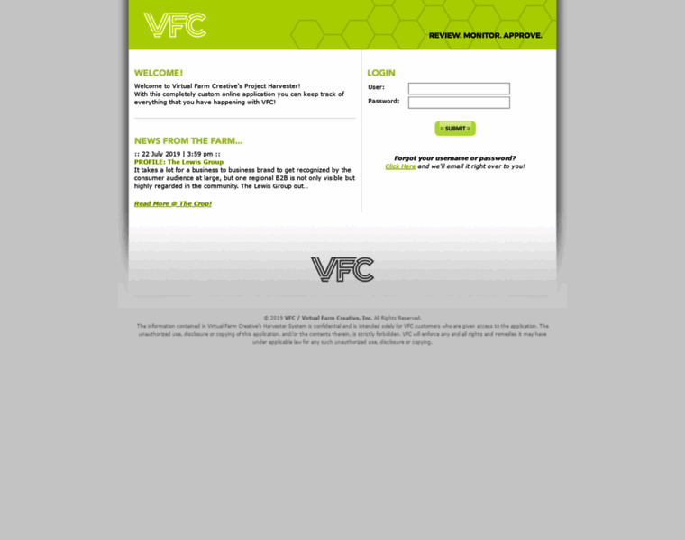 Vfcharvester.com thumbnail