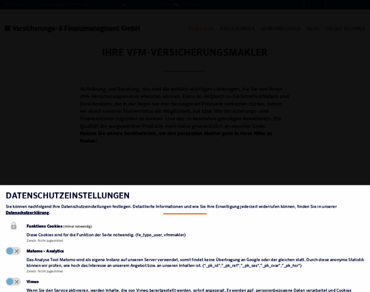 Vfm-makler.de thumbnail
