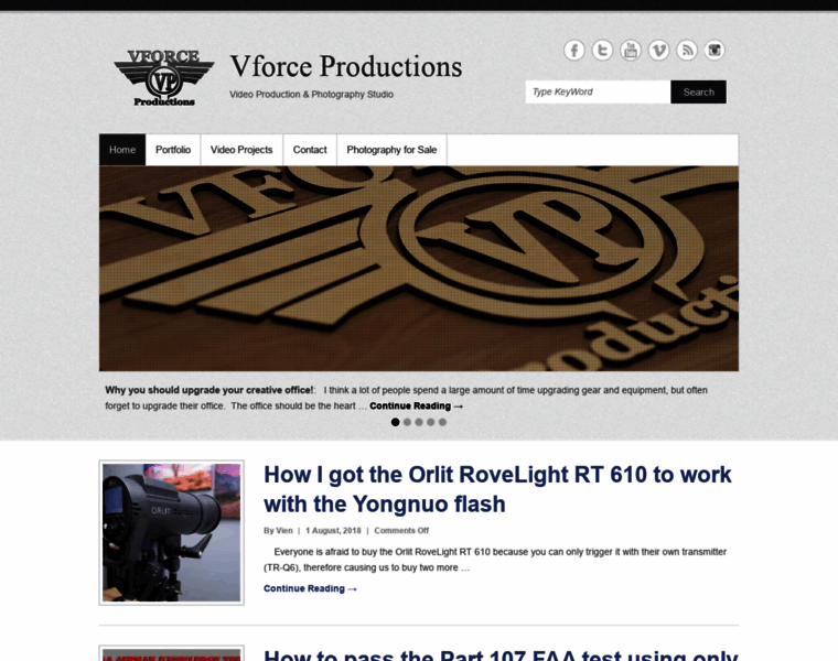 Vforceproductions.com thumbnail