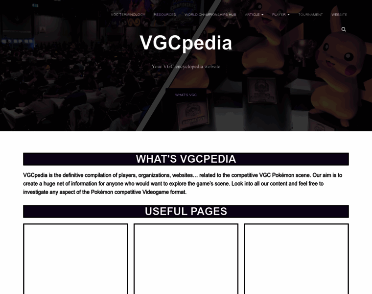 Vgcpedia.com thumbnail