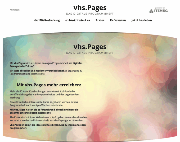 Vhs-pages.de thumbnail