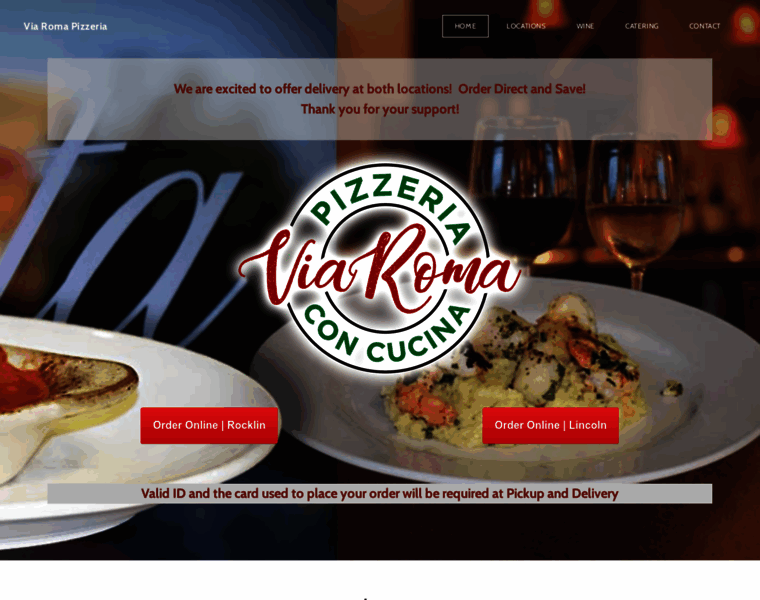 Via-roma-pizza.com thumbnail