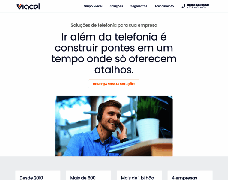 Viaceltelecom.com.br thumbnail