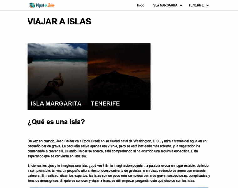 Viajaraislas.com thumbnail
