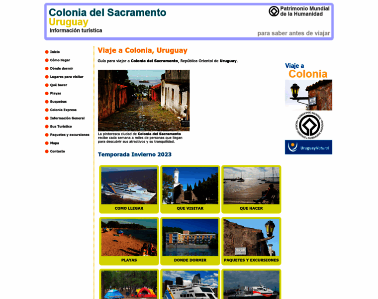 Viajecoloniauruguay.com.ar thumbnail
