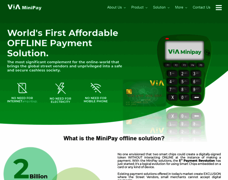Viaminipay.com thumbnail