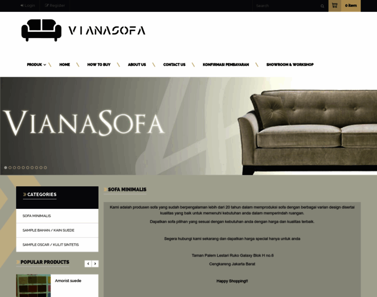 Vianasofa.com thumbnail
