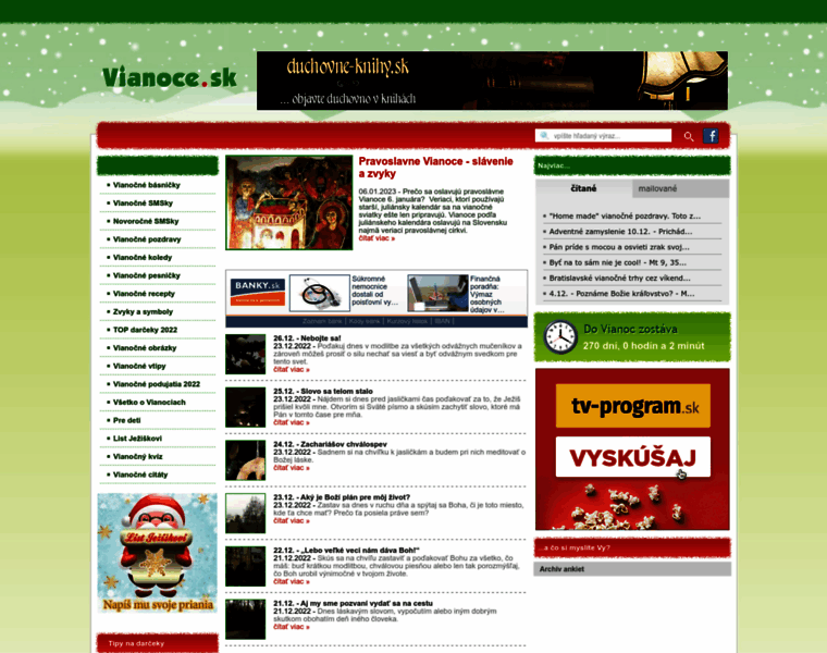 Vianoce.sk thumbnail