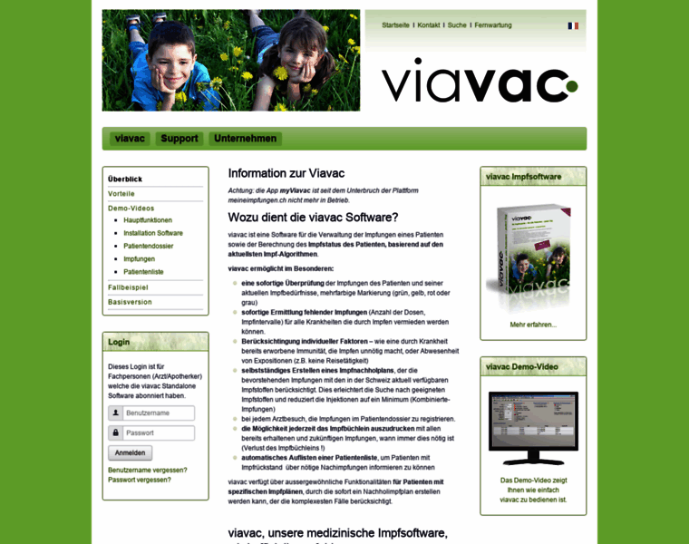 Viavac.ch thumbnail