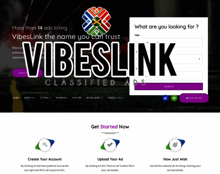 Vibeslink.net thumbnail