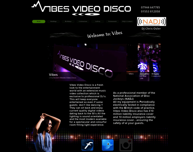 Vibesvideodisco.co.uk thumbnail