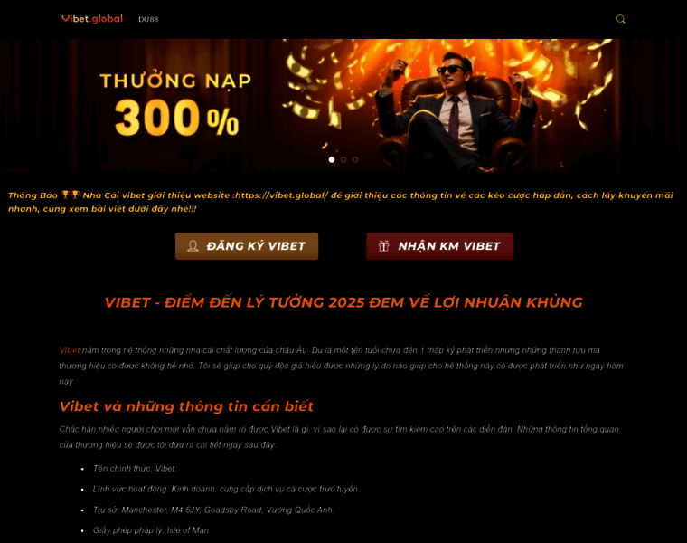 Vibet.global thumbnail