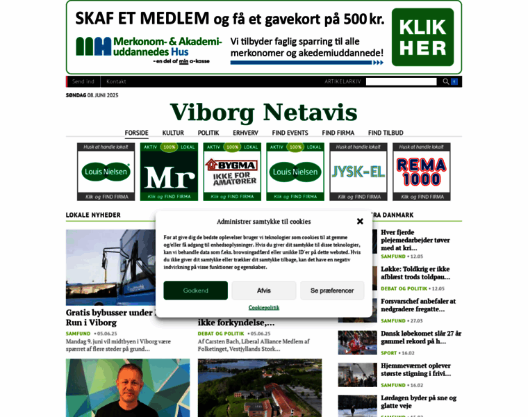 Viborgnetavis.dk thumbnail