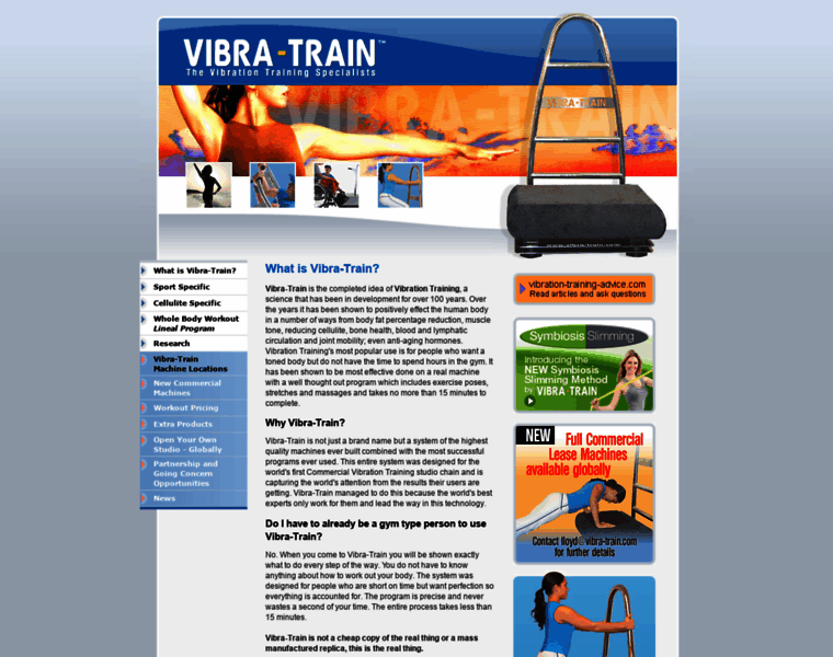 Vibra-train.com thumbnail