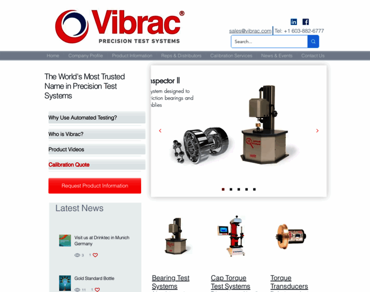 Vibrac.com thumbnail