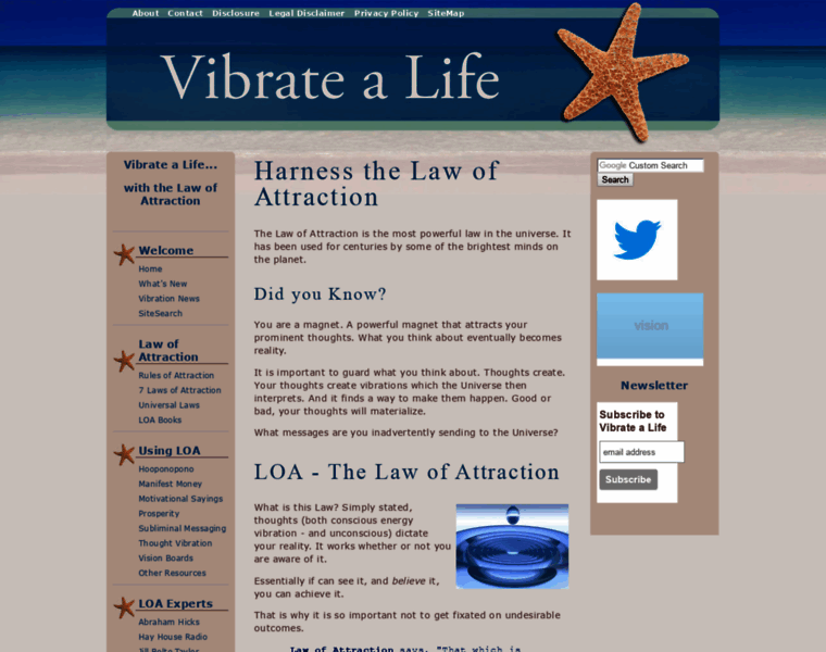 Vibrate-a-life.com thumbnail