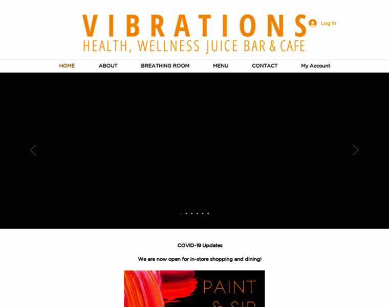 Vibrationsjuicebar.com thumbnail