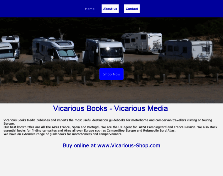 Vicariousbooks.co.uk thumbnail