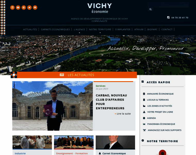 Vichy-economie.com thumbnail