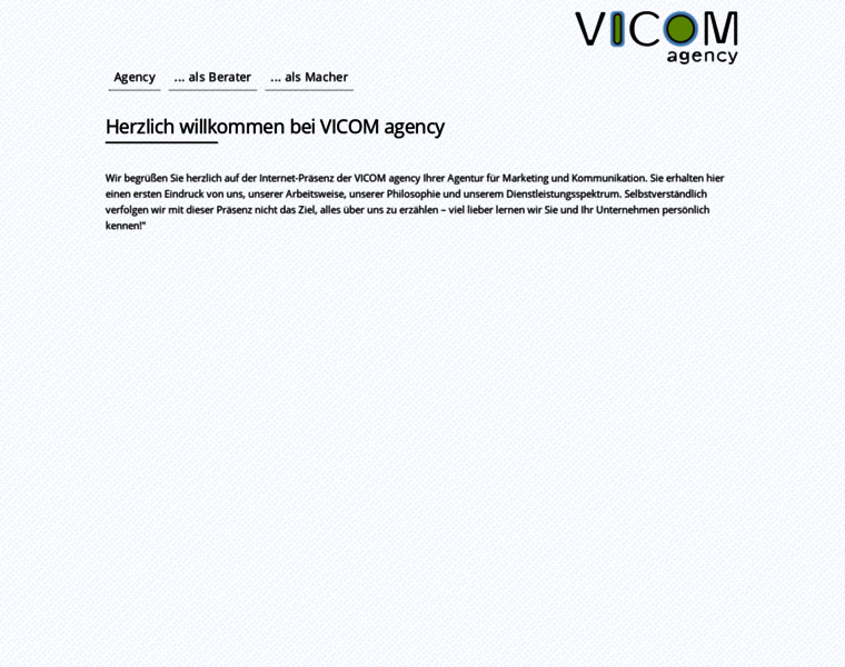 Vicom-agency.de thumbnail