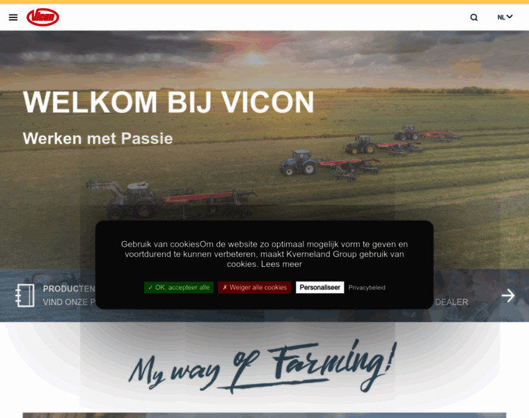 Vicon.nl thumbnail