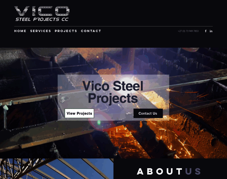 Vicosteelprojects.com thumbnail