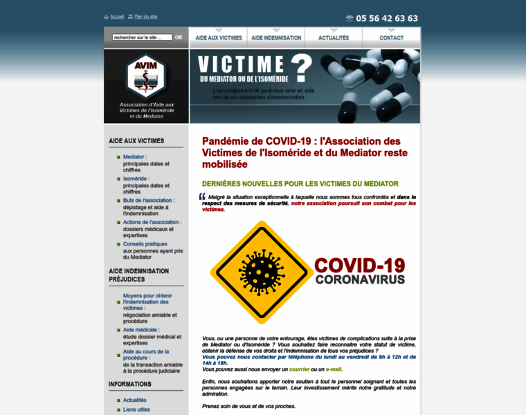 Victimes-isomeride.asso.fr thumbnail