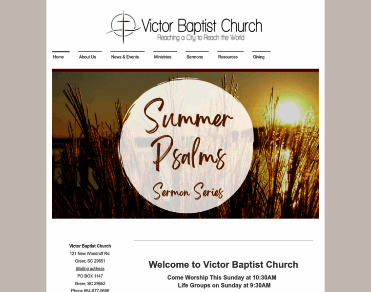 Victorbaptist.com thumbnail
