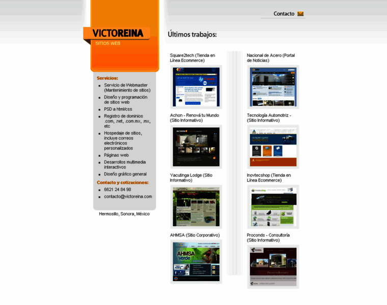Victoreina.com thumbnail