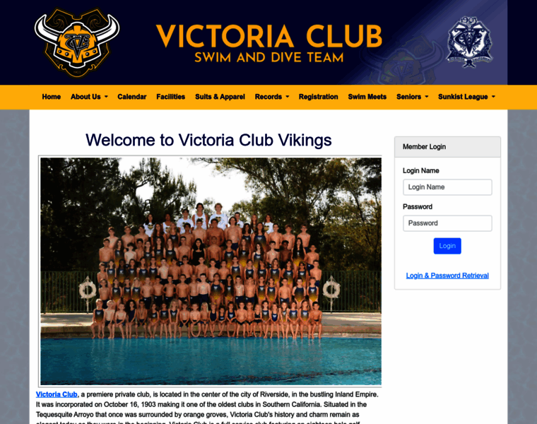 Victoriaclubvikings.com thumbnail