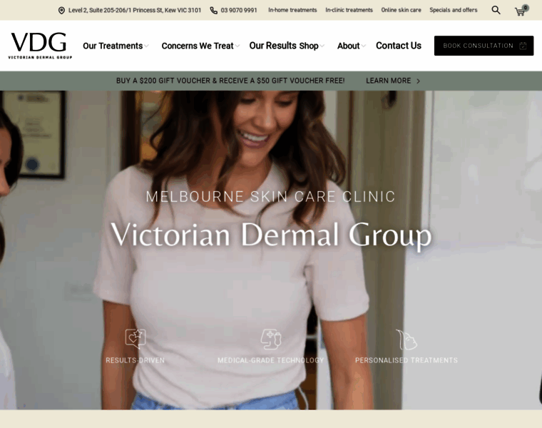 Victoriandermalgroup.com.au thumbnail