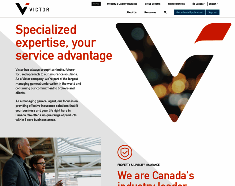 Victorinsurance.ca thumbnail