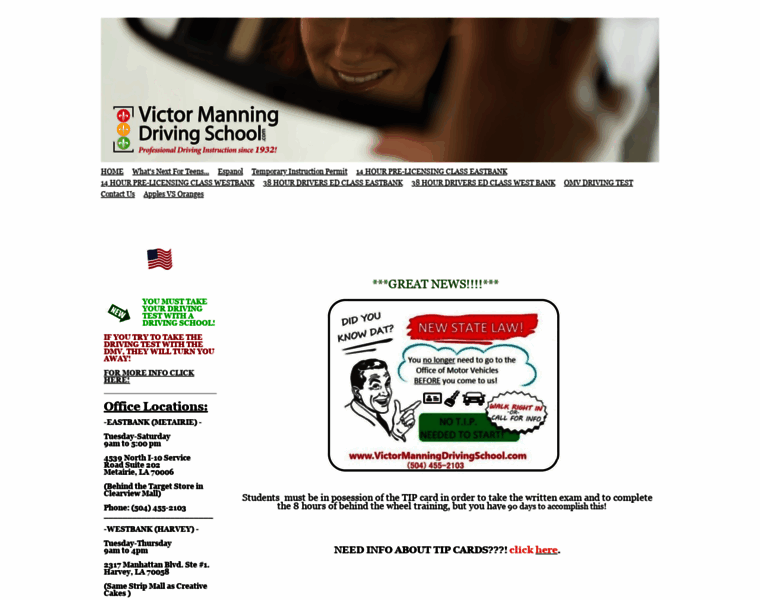 Victormanningdrivingschool.com thumbnail