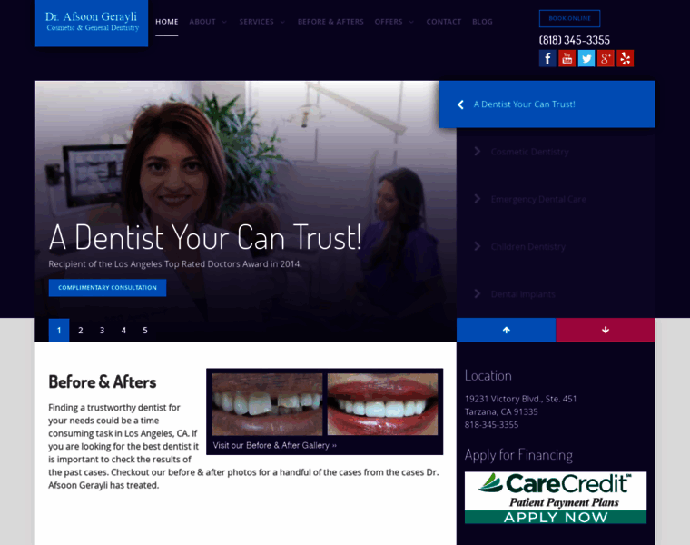Victorycosmeticdentistry.com thumbnail