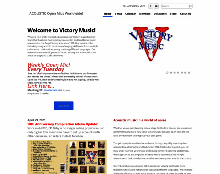 Victorymusic.org thumbnail