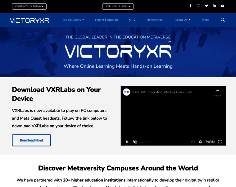 Victoryxr.com thumbnail