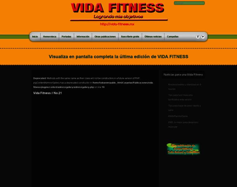 Vida-fitness.mx thumbnail