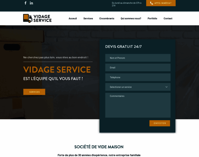 Vidage-service.com thumbnail